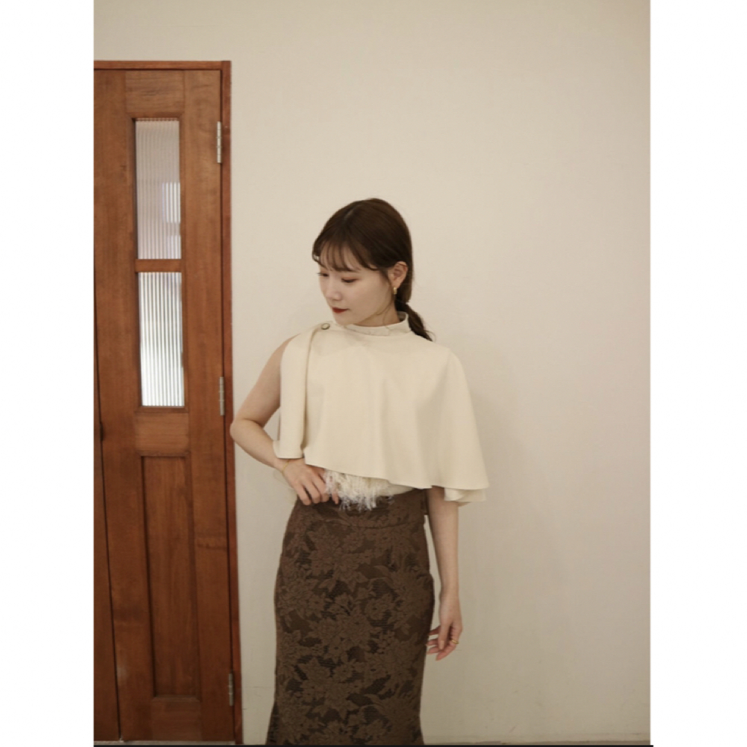 【Acka】cape fringe tops