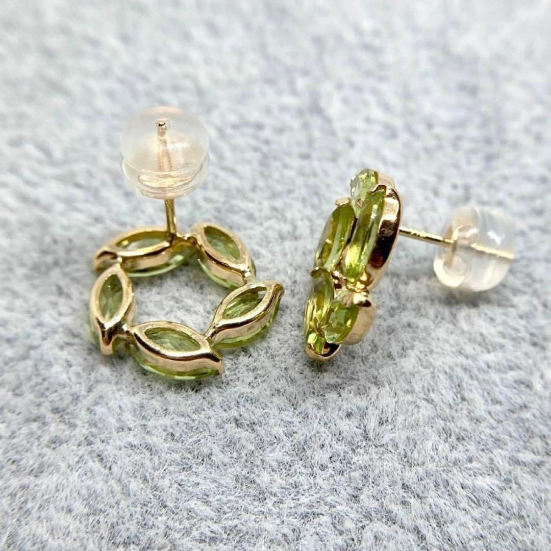 天然 ペリドット ピアス 計2.00ct K18 | www.buyerpair.com