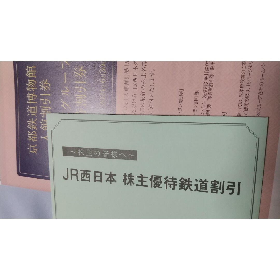 JR西日本 株主優待 2023 7月1日より