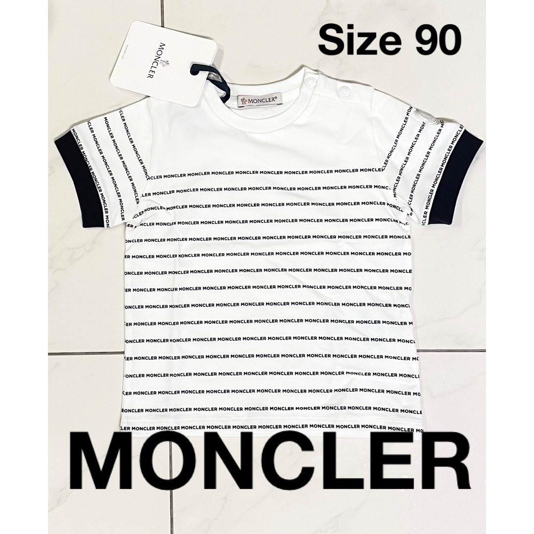 MONCLER(モンクレール)の新品☆モンクレール　キッズ　Tシャツ90 キッズ/ベビー/マタニティのキッズ服男の子用(90cm~)(Tシャツ/カットソー)の商品写真