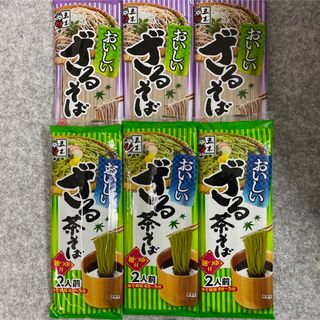 イツキショクヒン(五木食品)の五木食品　ざるそばと茶そばセット 麺つゆ付 12人前(麺類)