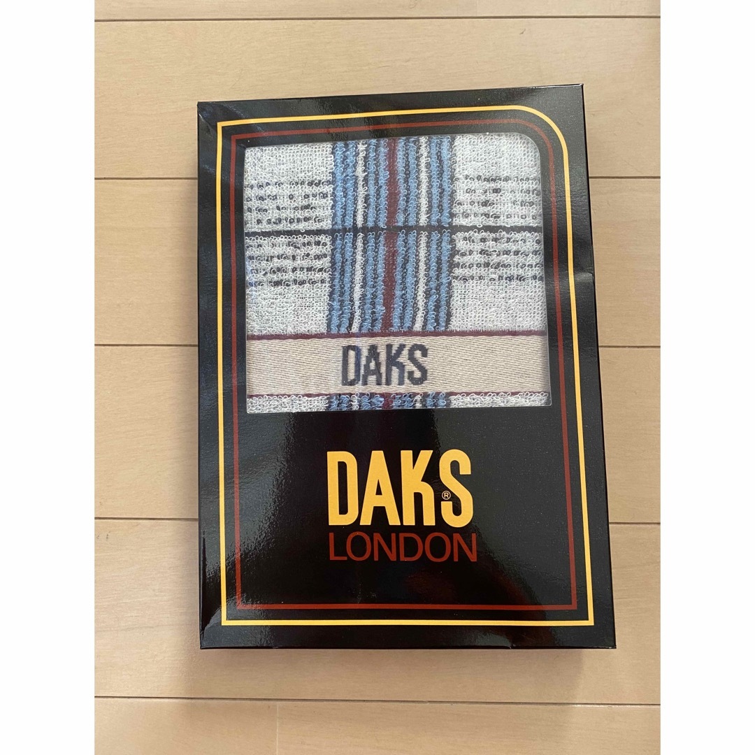 DAKS(ダックス)のダックスフェイスタオル インテリア/住まい/日用品の日用品/生活雑貨/旅行(タオル/バス用品)の商品写真