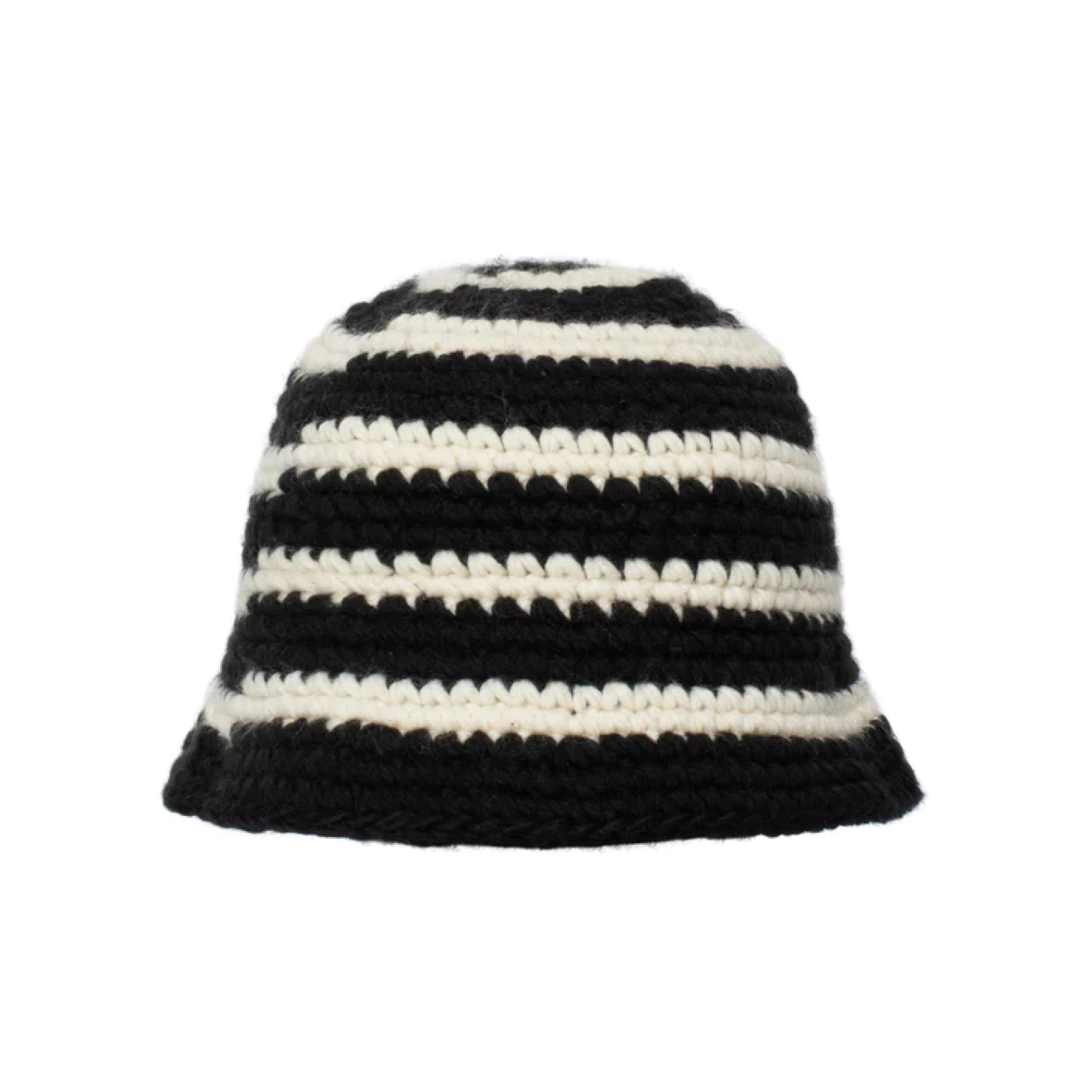 うのにもお得な 登坂広臣 着用 stussy swirl knit bucket hat - 帽子 うのにもお得な 登坂広臣 着用 stussy swirl knit bucket hat - 帽子