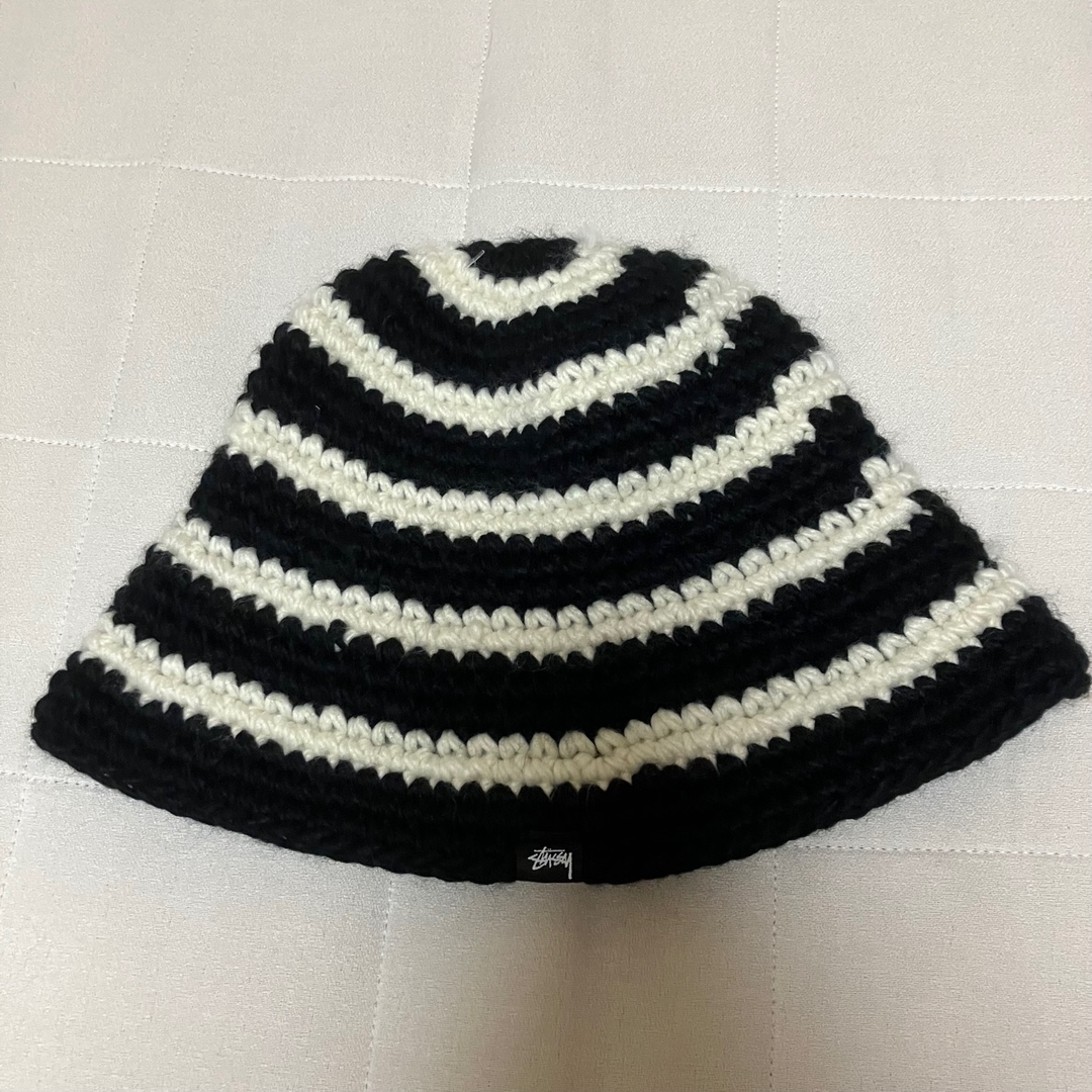 STUSSY SWIRL KNIT BUCKET HAT バケットハット 新品