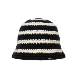 ステューシー(STUSSY)のSTUSSY SWIRL KNIT BUCKET HAT バケットハット 新品(ハット)