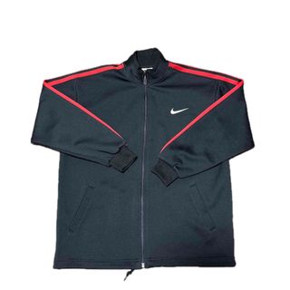 ナイキ(NIKE)のNIKE キッズジャージ　日本製　黒赤　M(ジャケット/上着)