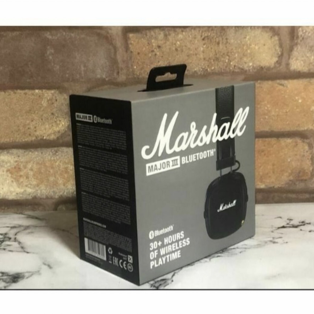 Marshall(マーシャル)のMarshall MAJOR Ⅲ ヘッドホン スマホ/家電/カメラのオーディオ機器(ヘッドフォン/イヤフォン)の商品写真