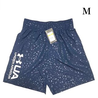 アンダーアーマー(UNDER ARMOUR)のアンダーアーマー　ハーフパンツ　M MD ネイビー　UNDER ARMOUR(ショートパンツ)