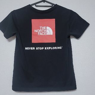 ザノースフェイス(THE NORTH FACE)の【ザ　ノースフェイス】130cm  黒　Tシャツ(Tシャツ/カットソー)