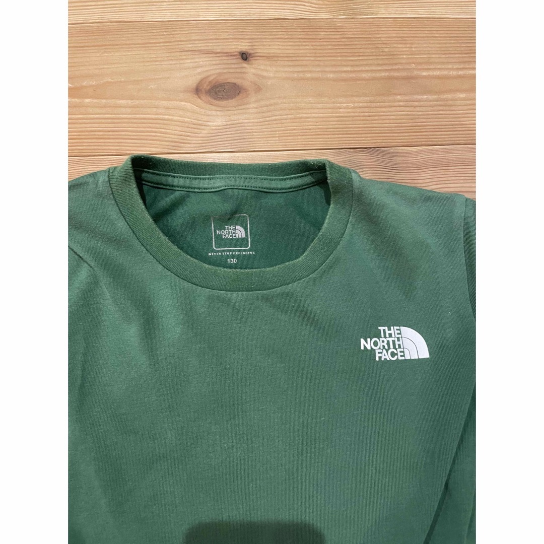 THE NORTH FACE(ザノースフェイス)のノースフェイス　Tシャツ② 130cm キッズ/ベビー/マタニティのキッズ服男の子用(90cm~)(Tシャツ/カットソー)の商品写真