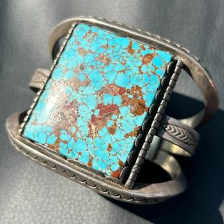 インディアンジュエリー(INDIAN JEWELRY)の超希少 Navajo Guild ナバホギルド バングル インディアンジュエリー(バングル/リストバンド)