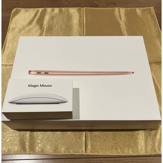 アップル(Apple)のMacBook Air  ゴールド　+Magic Mouse(ノートPC)