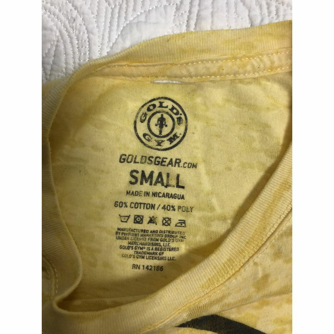 ゴールドジム GOLD'S GYM Tシャツ トップス イエロー レディースのトップス(Tシャツ(半袖/袖なし))の商品写真