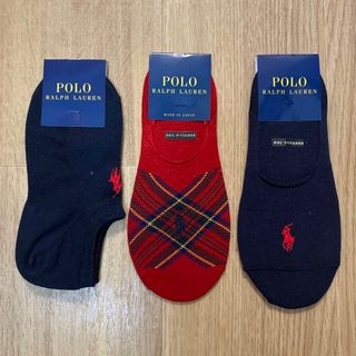 ポロラルフローレン(POLO RALPH LAUREN)の新品　ポロラルフローレン　靴下3足セット(ソックス)