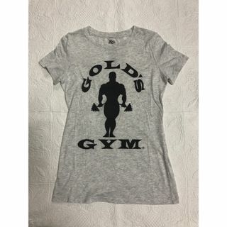 GOLD'S GYM ゴールドジム Tシャツ トップス グレー(トレーニング用品)