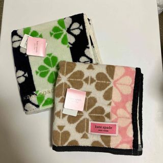 ケイトスペードニューヨーク(kate spade new york)の新品　ケイトスペード　タオルハンカチ2枚セット(ハンカチ)