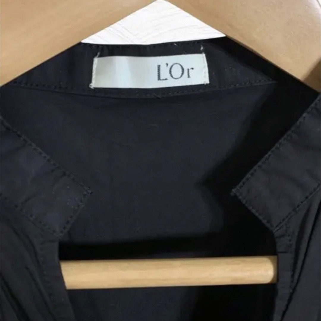 ánuans - l'or Volume Shirt Dress black ánuans - l'or Volume Shirt Dress black