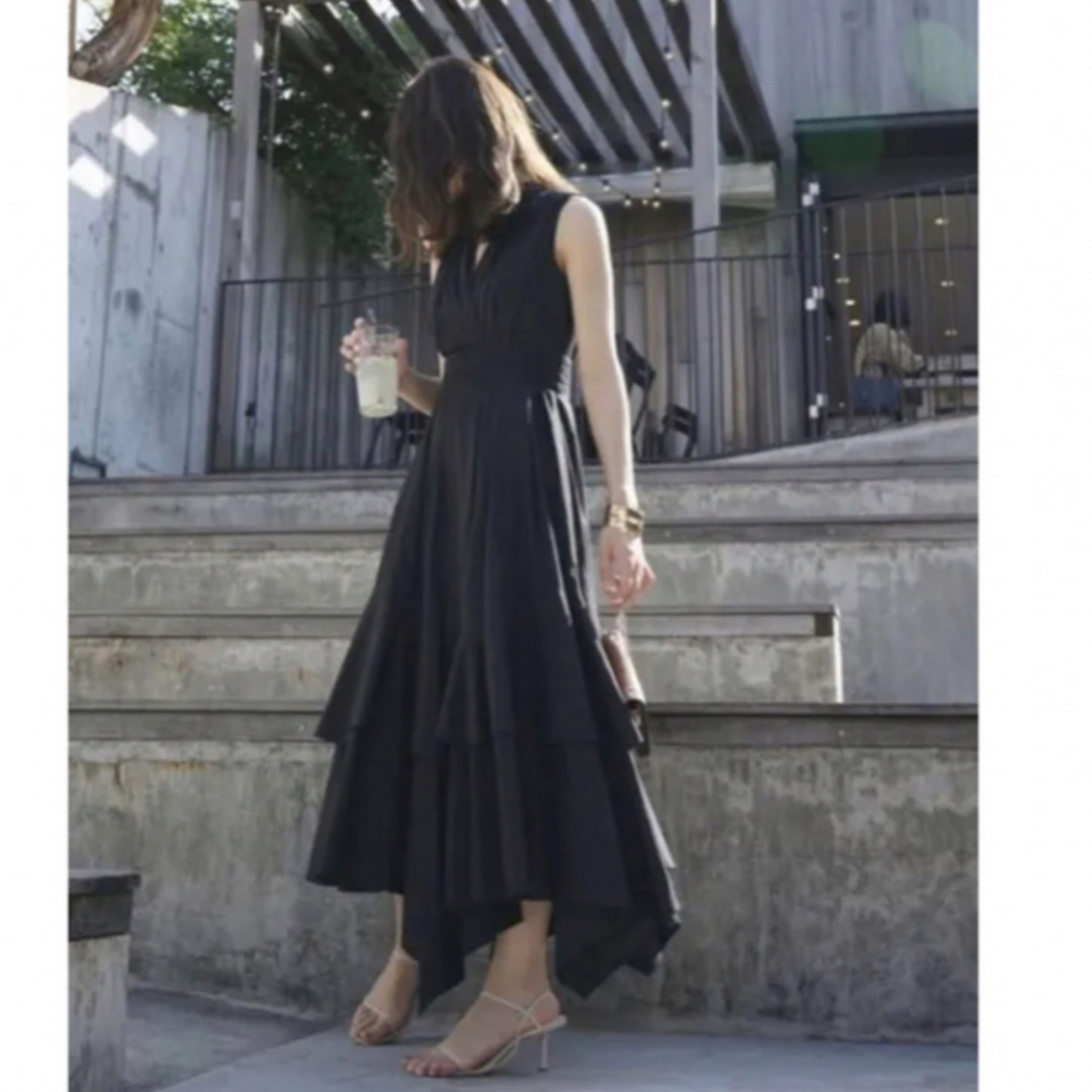 ánuans - l'or Volume Shirt Dress black ánuans - l'or Volume Shirt Dress black