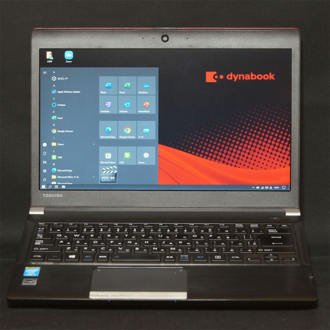 東芝ノート dynabook i5/SSD/8GB/BT/WiFi HDD付き