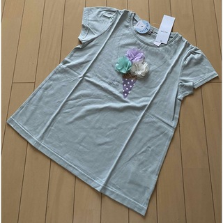 エニィファム(anyFAM)のエニィファム 接触冷感モシャモシャモチーフTシャツ 150(Tシャツ/カットソー)