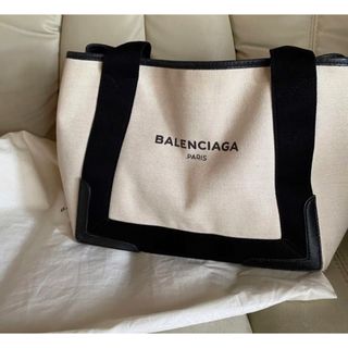 バレンシアガ(Balenciaga)のBALENCIAGA ネイビーカバス トートバッグS (トートバッグ)