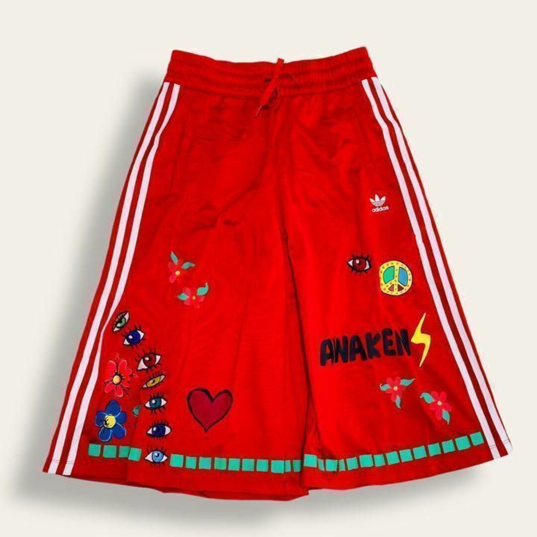 【極美品】 adidas × ファレルウィリアムス グラフィックジャージパンツ