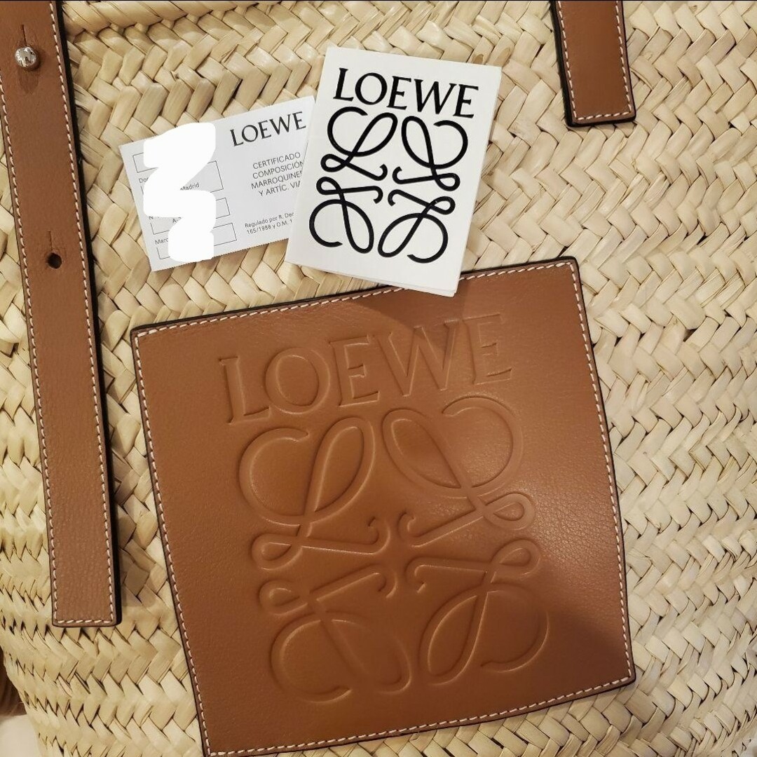 LOEWE(ロエベ)のLOEWE ラフィア かごバッグ  L ラージサイズ レディースのバッグ(かごバッグ/ストローバッグ)の商品写真