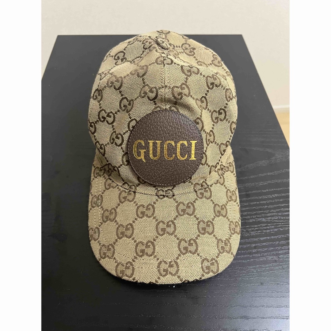 日本製 GUCCI グッチ ベースボールキャップ Mサイズ キャップ