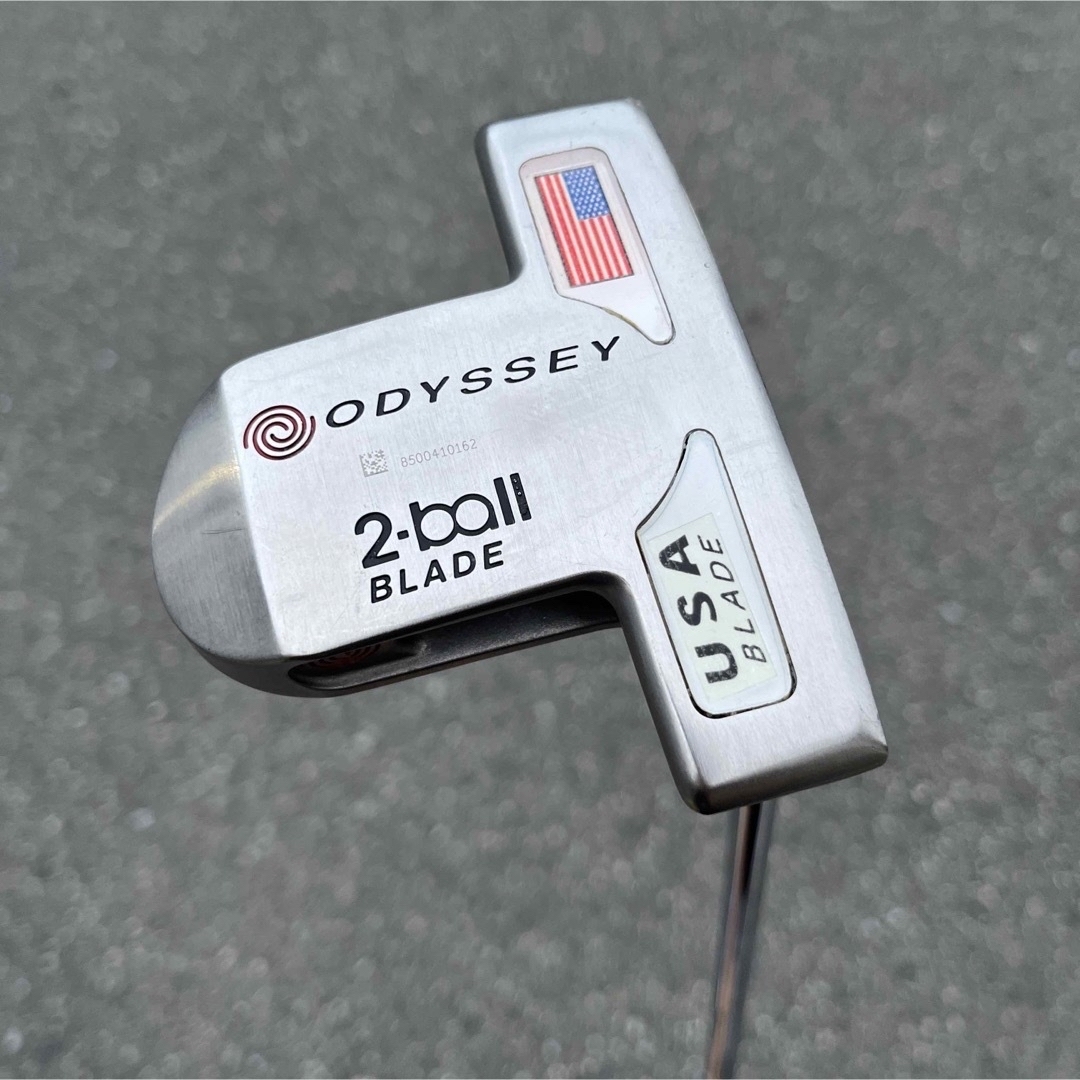 ベルギー製 オデッセイ ホワイトホットXG 2ボールブレード パター
