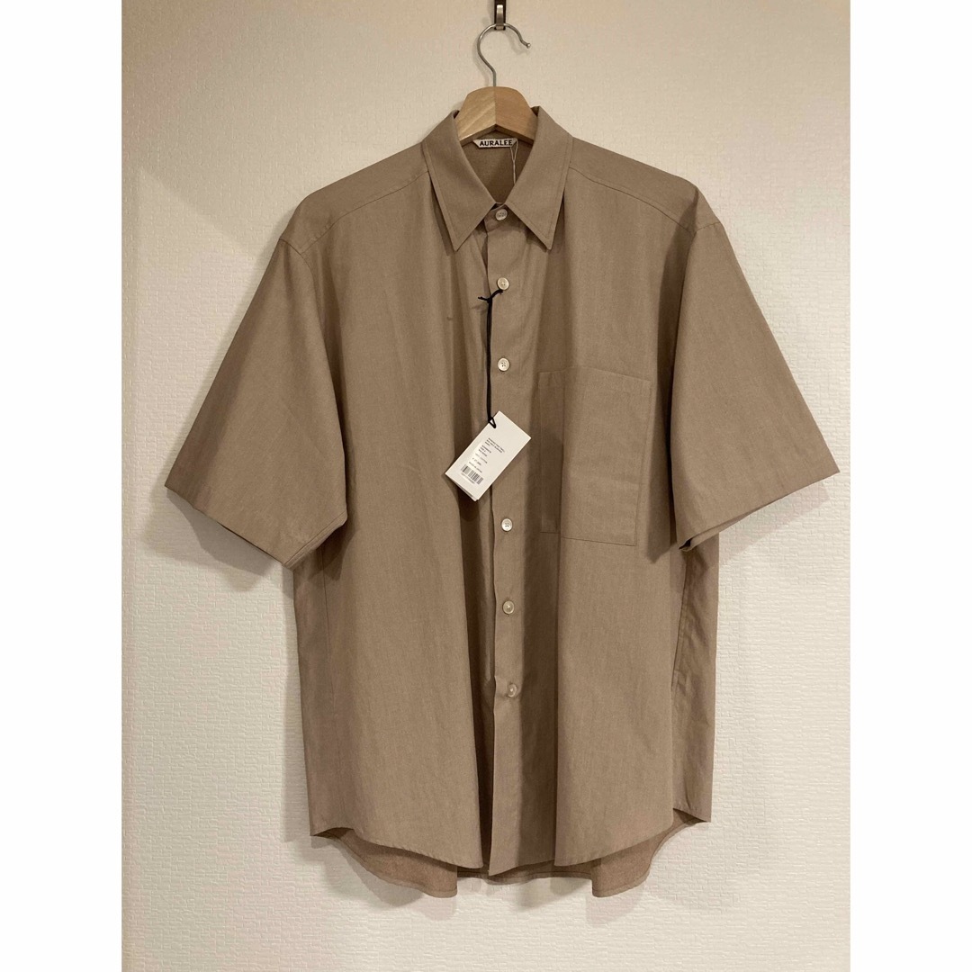 AURALEE - 新品 23SS AURALEE HALF SLEEVED SHIRT 3の通販 by