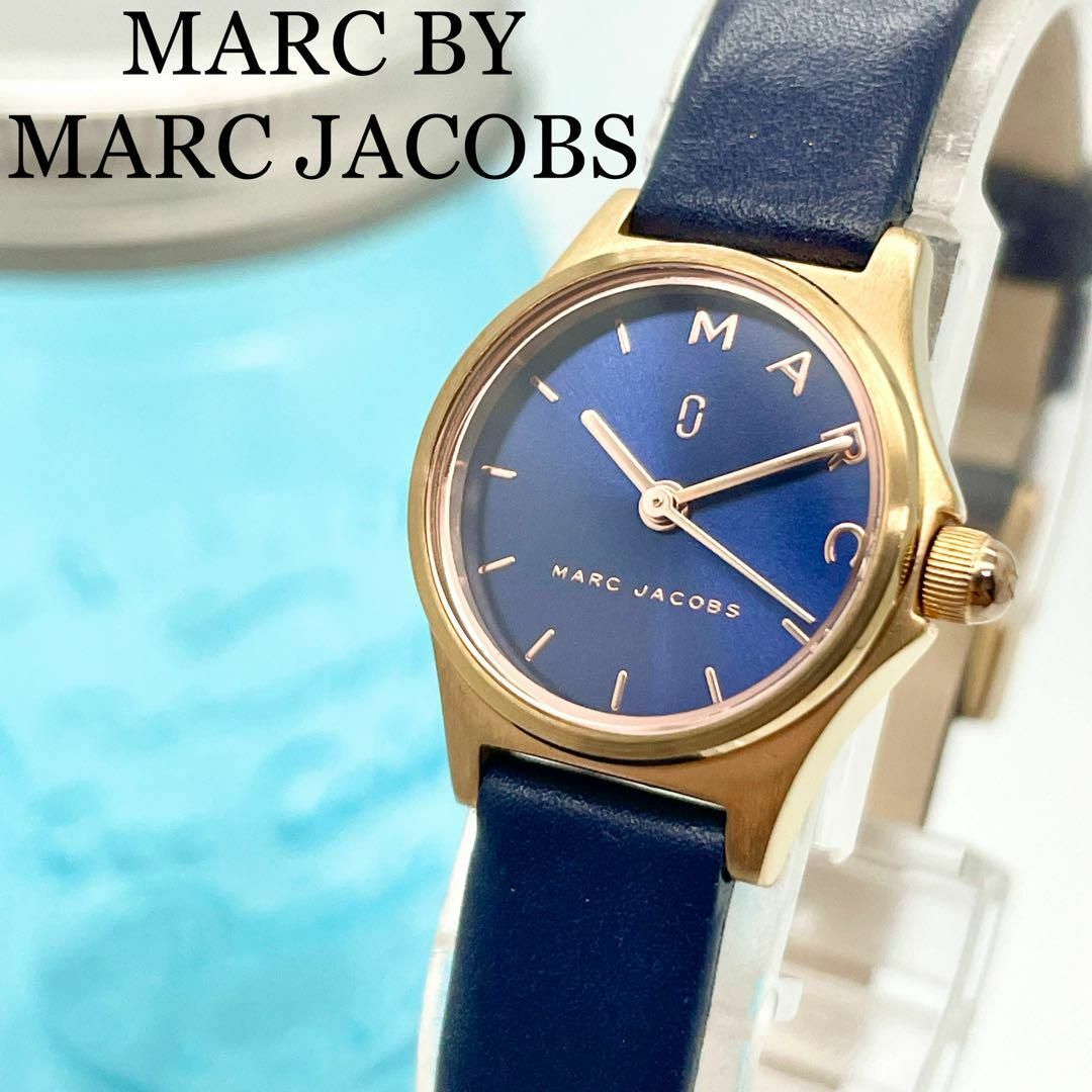 603 マークジェイコブス時計　レディース腕時計　シンプル　人気　ネイビー腕時計