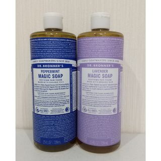 ドクターブロナー(Dr.Bronner)のドクターブロナー  マジックソープ  ペパーミント & ラベンダー 739mI(ボディソープ/石鹸)