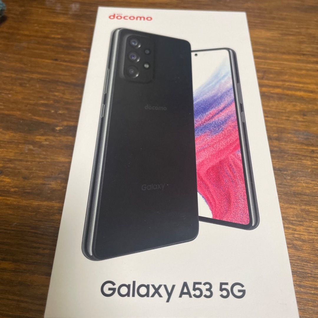 Galaxy(ギャラクシー)のSAMSUNG Galaxy A53 5G SC-53C オーサムブラック スマホ/家電/カメラのスマートフォン/携帯電話(スマートフォン本体)の商品写真