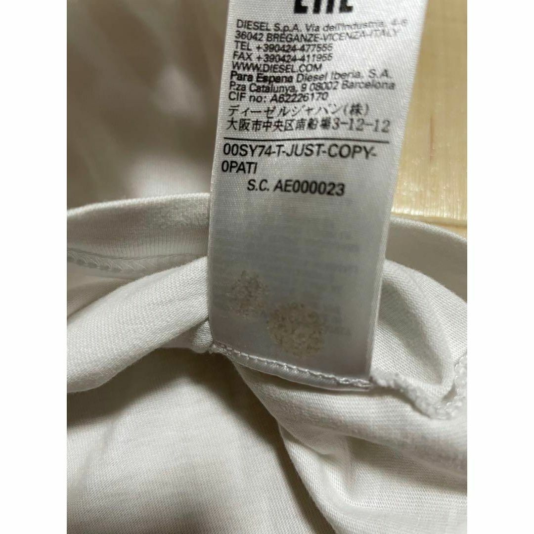 DIESEL(ディーゼル)のDIESEL ディーゼルT-JUST-COPY MAGLIETTA Tee XS メンズのトップス(Tシャツ/カットソー(半袖/袖なし))の商品写真