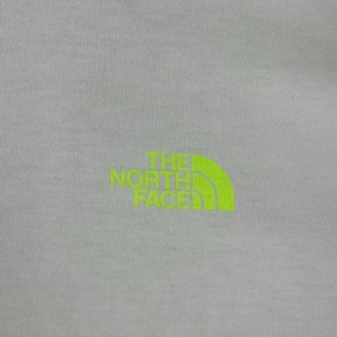 完売希少サイズ 新品 ノースフェイス Tシャツ スクエアロゴ 蛍光色 XXL