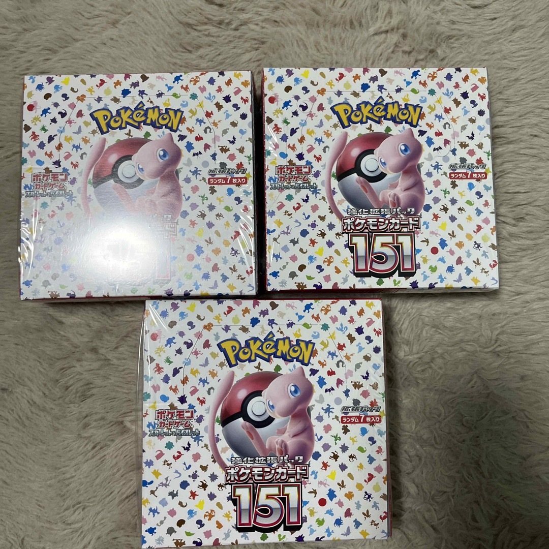 ポケモンカード　151box