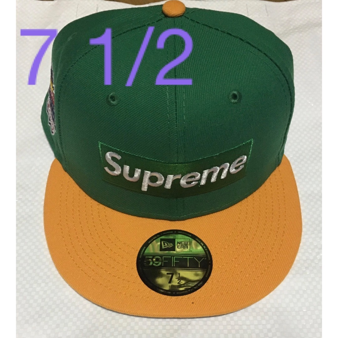 Supreme(シュプリーム)のSupreme 2-Tone Box Logo New Era Green  メンズの帽子(キャップ)の商品写真