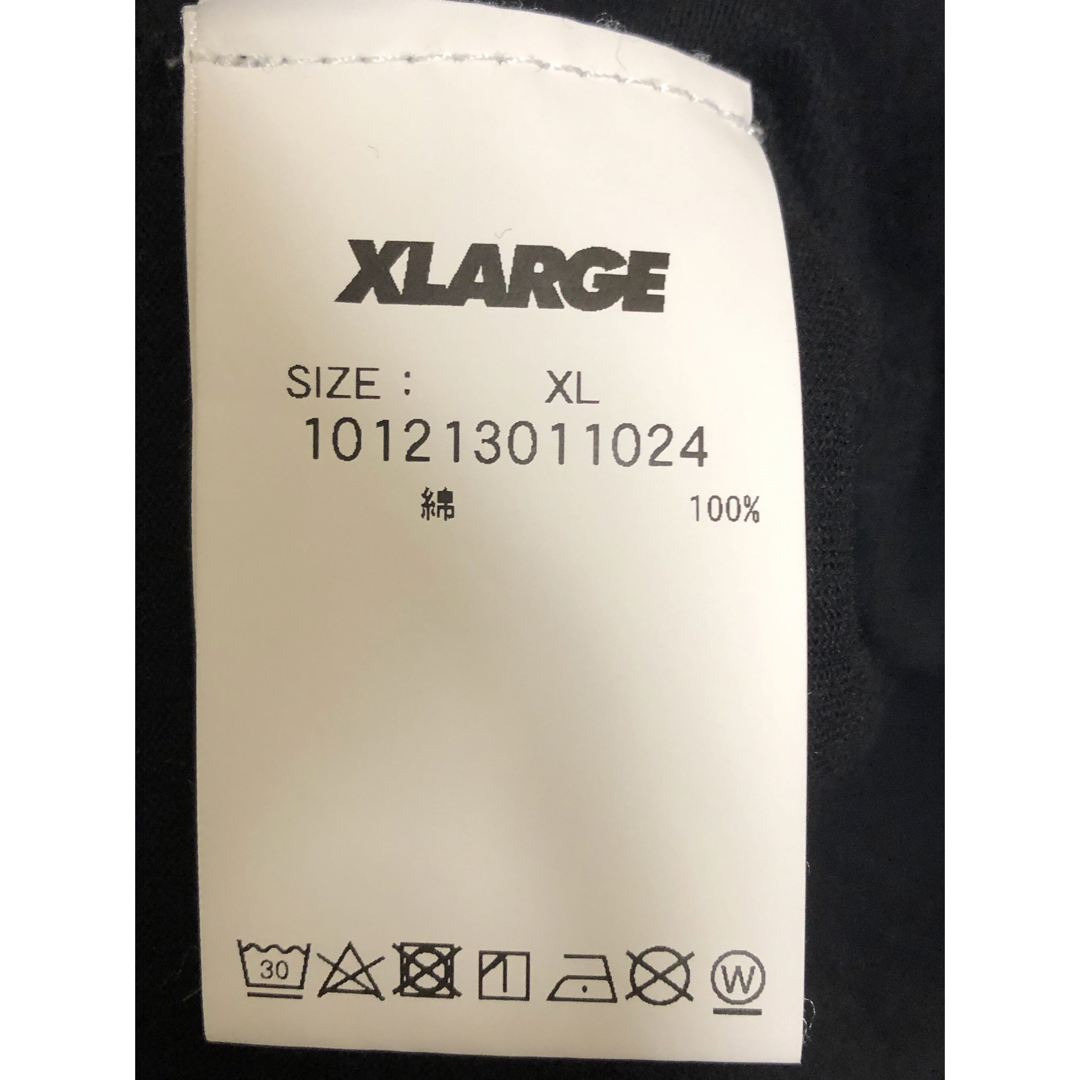 XLARGE(エクストララージ)の【超希少】エクストララージ☆センター刺繍ロゴtシャツ　即完売　希少デザイン　XL メンズのトップス(Tシャツ/カットソー(半袖/袖なし))の商品写真