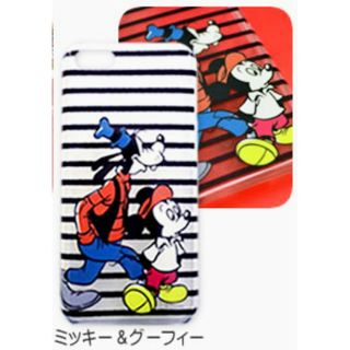 ディズニー(Disney)のiPhone５c★ミッキー＆グーフィー★ディズニー★カスタムカバー★スマホ★飾り(iPhoneケース)