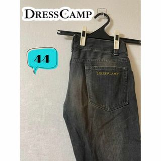 ドレスキャンプ(DRESSCAMP)のDRESSCAMP ビジューボタン　ボタンフライ　デニムパンツ　44(デニム/ジーンズ)