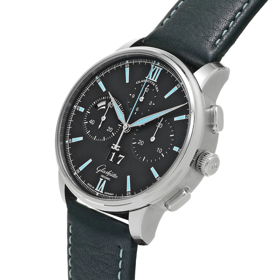 Glashutte Original(グラスヒュッテオリジナル)の中古 グラスヒュッテ オリジナル GLASHUTTE ORIGINAL 1-37-01-03-02-55 ブラック メンズ 腕時計 メンズの時計(腕時計(アナログ))の商品写真