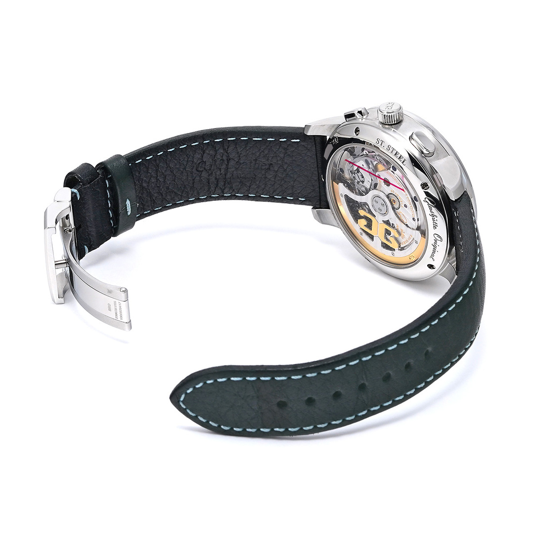 Glashutte Original(グラスヒュッテオリジナル)の中古 グラスヒュッテ オリジナル GLASHUTTE ORIGINAL 1-37-01-03-02-55 ブラック メンズ 腕時計 メンズの時計(腕時計(アナログ))の商品写真