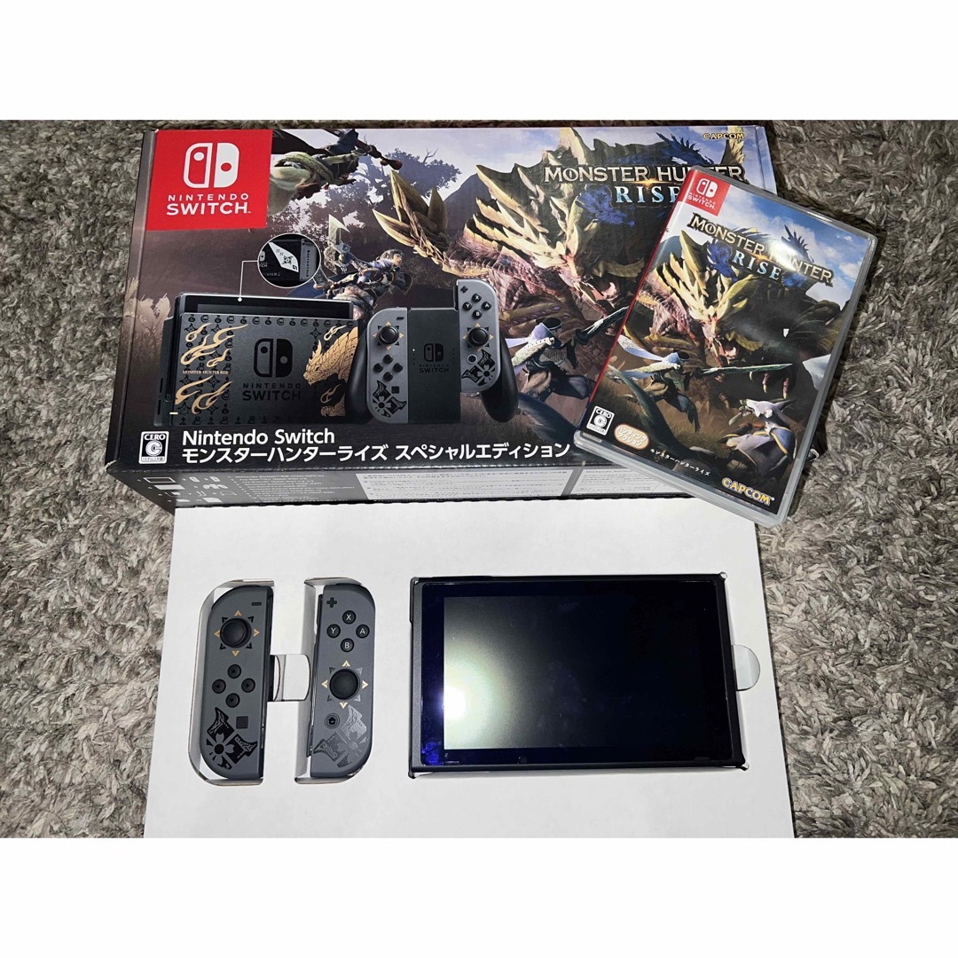 美品　モンスターハンターライズ　特典つき　モンハン　Switch スイッチ