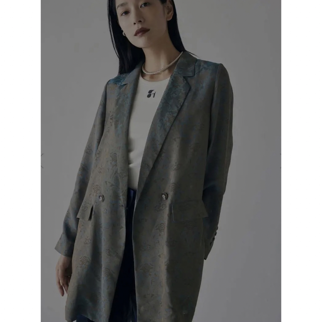 Ameri VINTAGE(アメリヴィンテージ)のAmeri MEDI ALICIA JACQUARD JACKET 新品 レディースのジャケット/アウター(テーラードジャケット)の商品写真