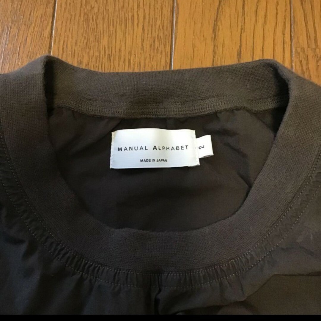 MANUAL ALPHABET(マニュアルアルファベット)のManual Alphabet コットンタイプライターカットソー メンズのトップス(Tシャツ/カットソー(半袖/袖なし))の商品写真