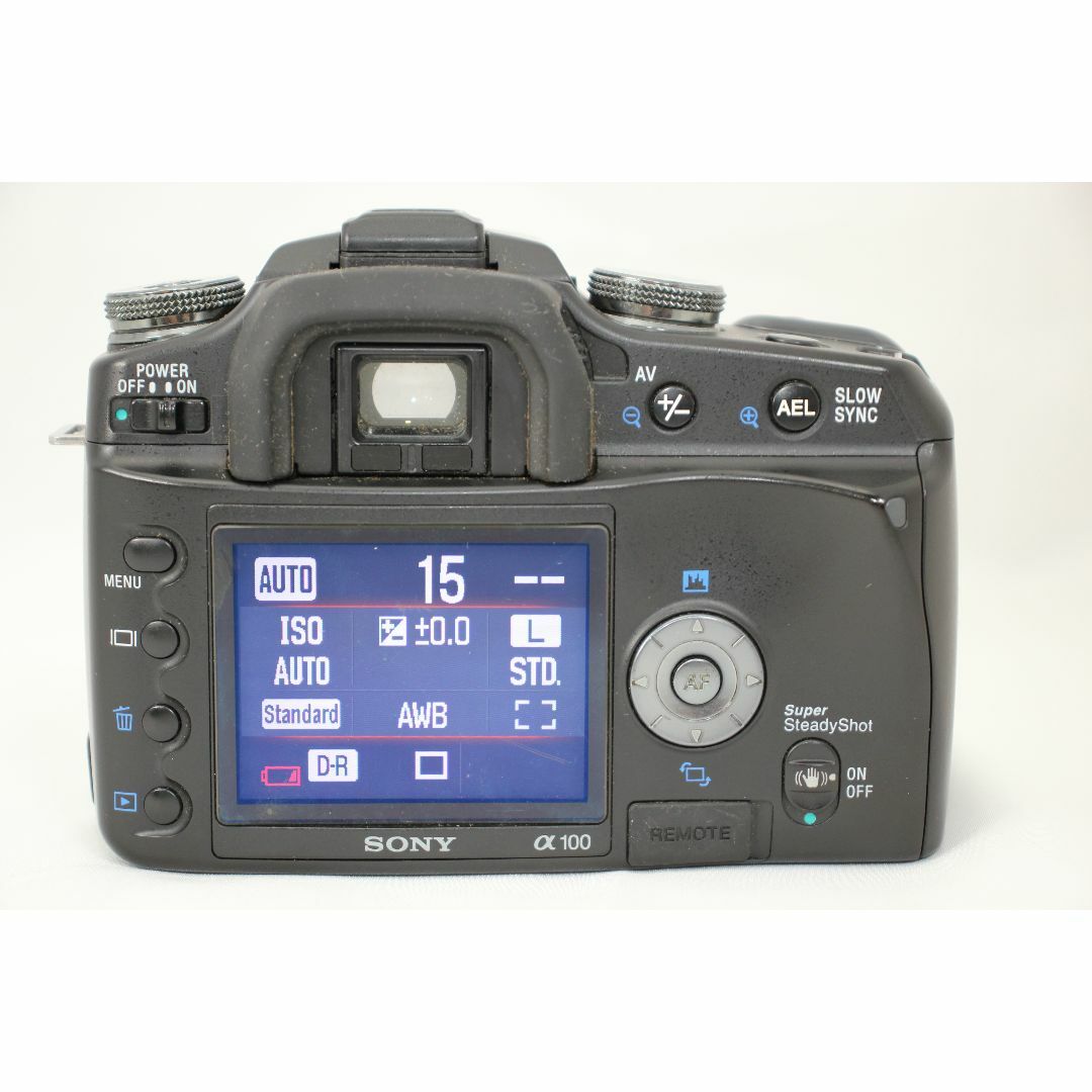 SONY - SONY α100 (DSLR-A100)☆本格一眼レフデビュー☆付属品多数の