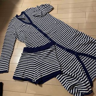 ザラ(ZARA)のZARA★新品★ビーチセット★セットアップ(ロングワンピース/マキシワンピース)