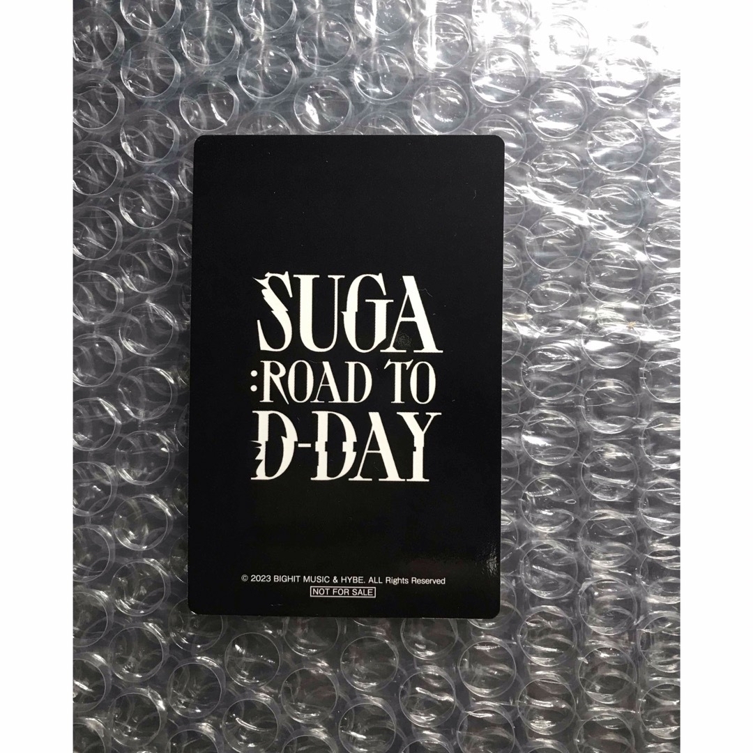 SUGA ROAD TO D-DAY 限定特典トレカ Agust D BTS