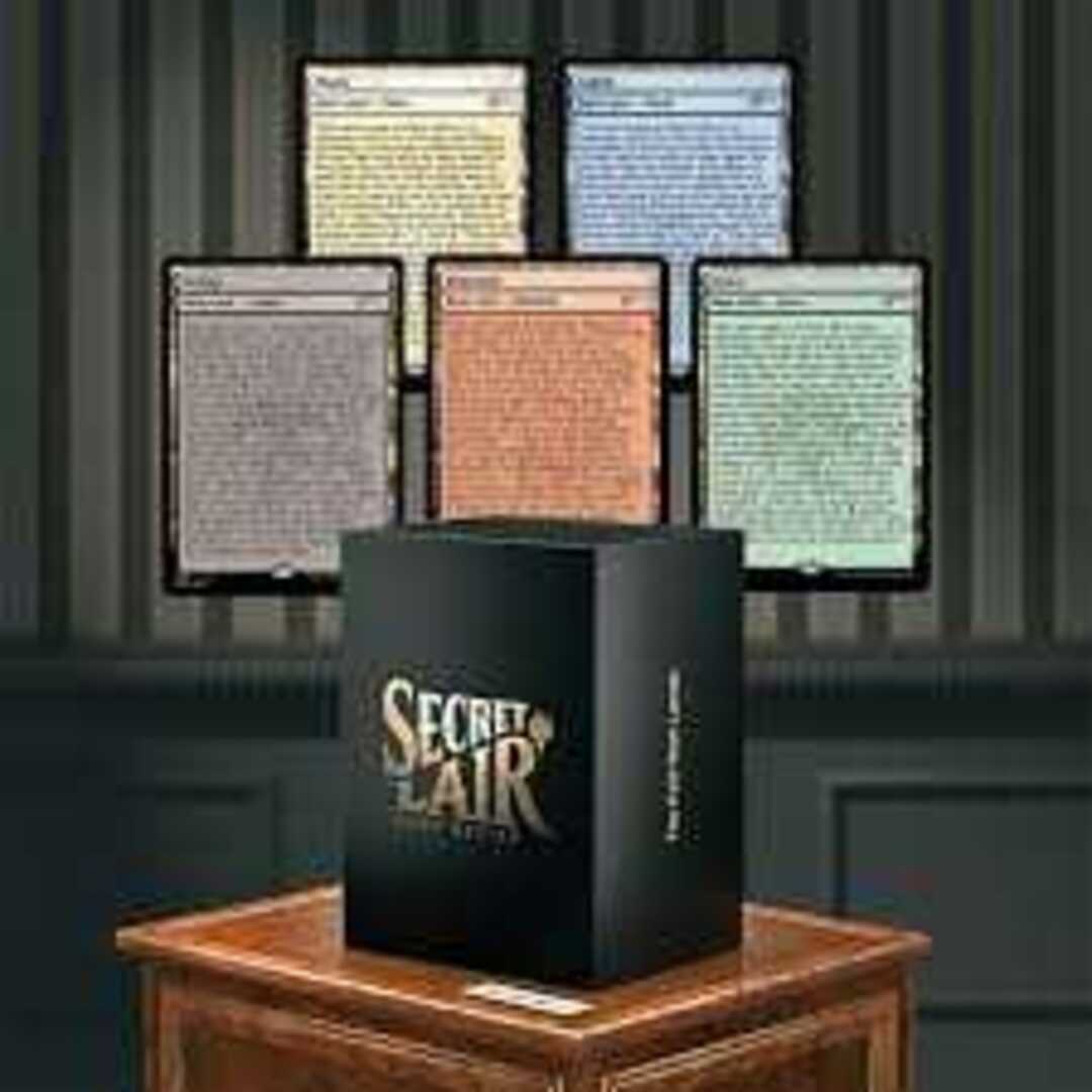 未開封　MTG Secret Lair　The Full-Text Lands