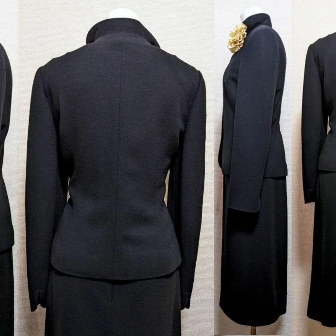 美品】ジュンアシダ 高級喪服礼服 スカートスーツ 9号 | gulatilaw.com